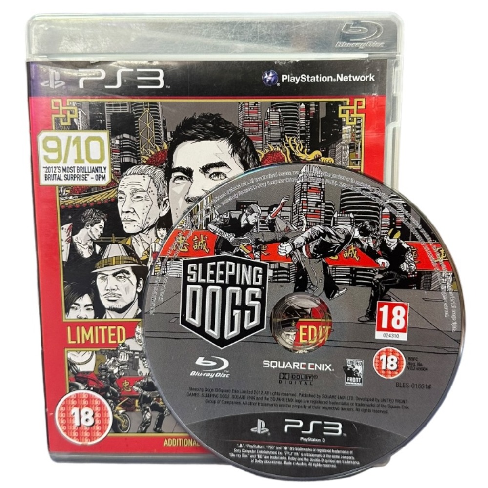 Sleeping Dogs (Benelux Edition) - PlayStation 3 - PAL FR - Complet Avec Notice